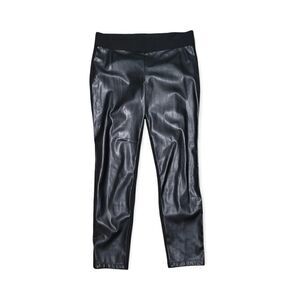 Loft leather front leggings
